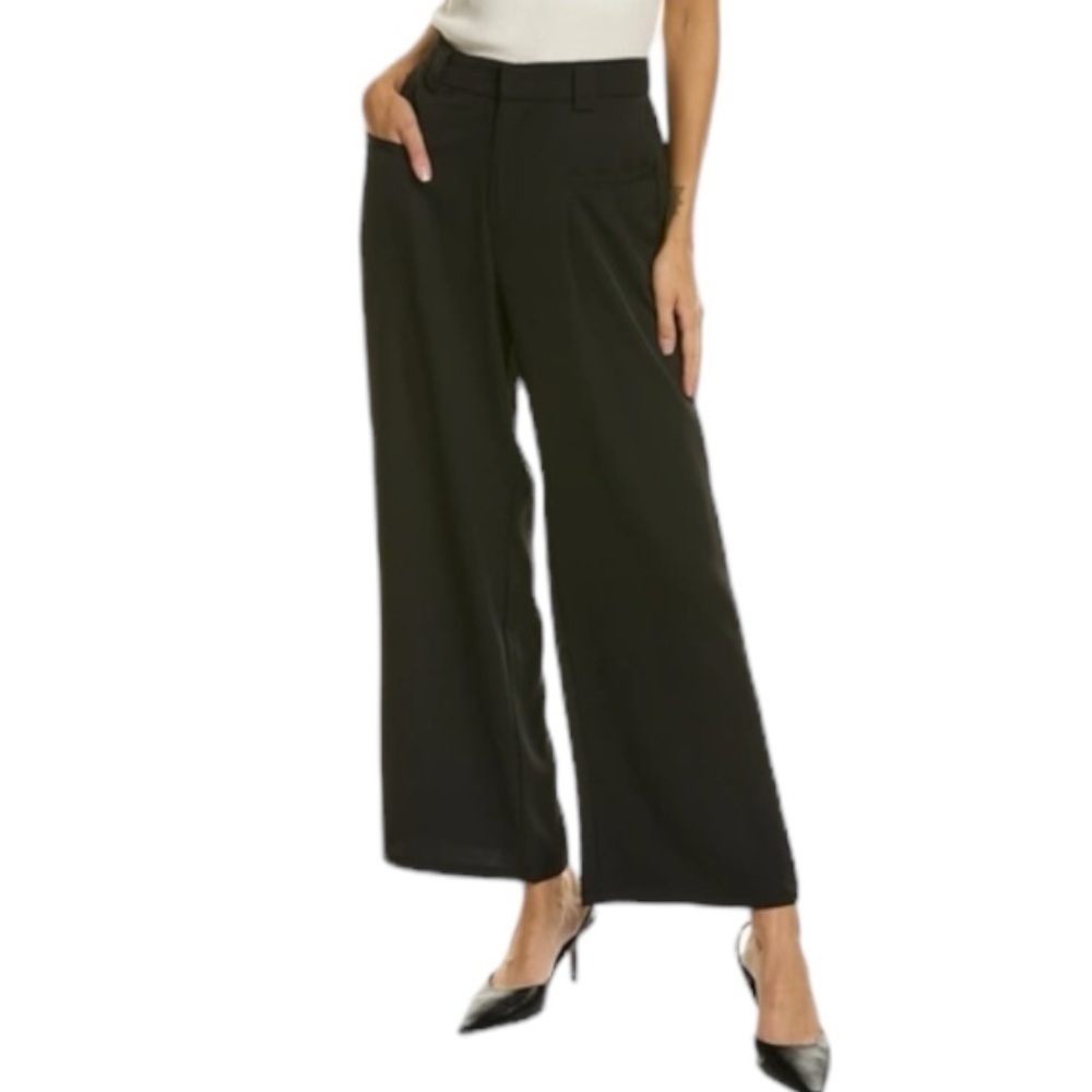 Area Stars layla wide leg high waisted pants In Black NEW ASDJF2394GB Nordstrom